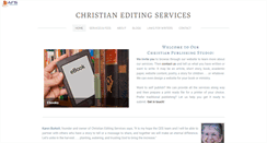 Desktop Screenshot of christianeditingservices.com